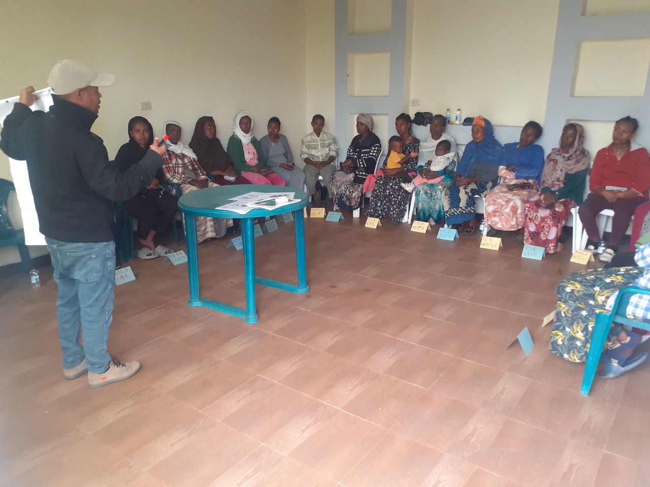 Community conversation session